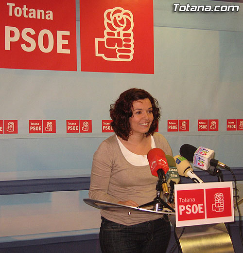 La concejal socialista Mª Carmen Belchí en una foto de archivo / Totana.com