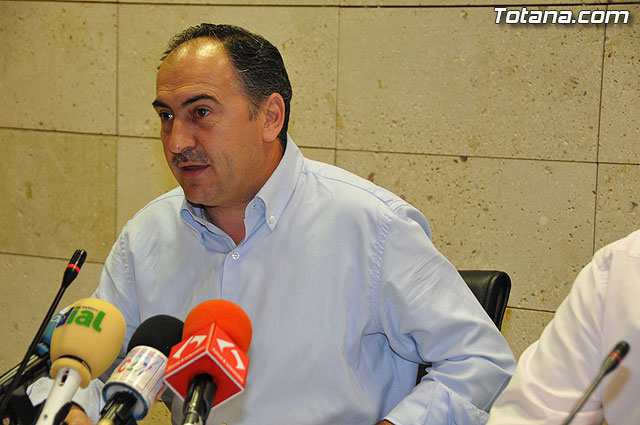 El portavoz del equipo de Gobierno, José Antonio Valverde Reina, en una foto de archivo / Totana.com