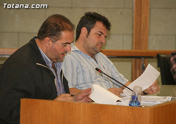Foto de archivo de los concejales de IU + Los Verdes en Totana / Totana.com