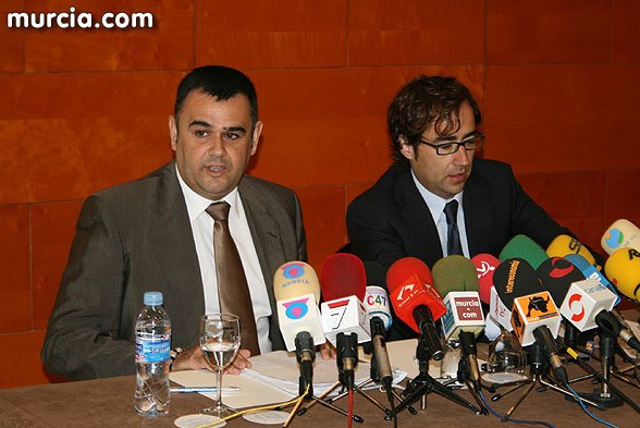 José Martínez Andreo y José Ángel González Franco en una foto de archivo / Murcia.com