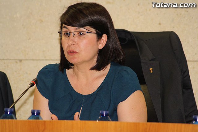 La alcaldesa de Totana, Isabel Sánchez Ruiz, en una foto de archivo / Totana.com