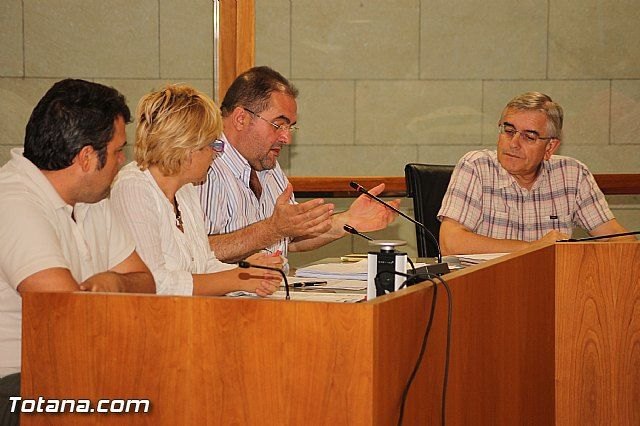 Los concejales de IU-Verdes en una foto de archivo / Totana.com