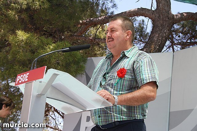 El secretario general de los socialistas totaneros, Andrés García Cánovas, en una foto de archivo / Murcia.com