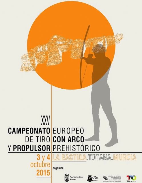 Totana acoge este fin de semana el XXV Campeonato Europeo de Tiro con Arco y Propulsor Prehistóricos