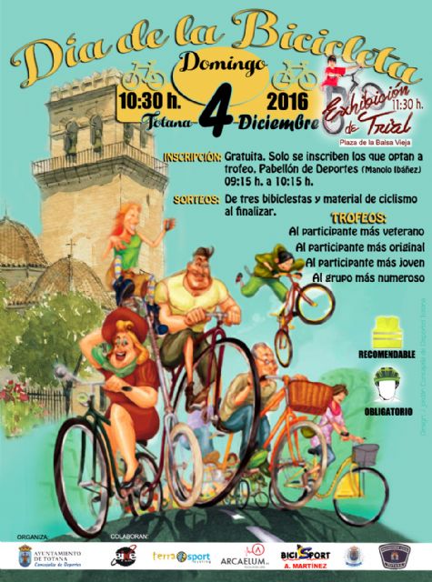 El Día de la Bicicleta se celebra este domingo, 4 de diciembre