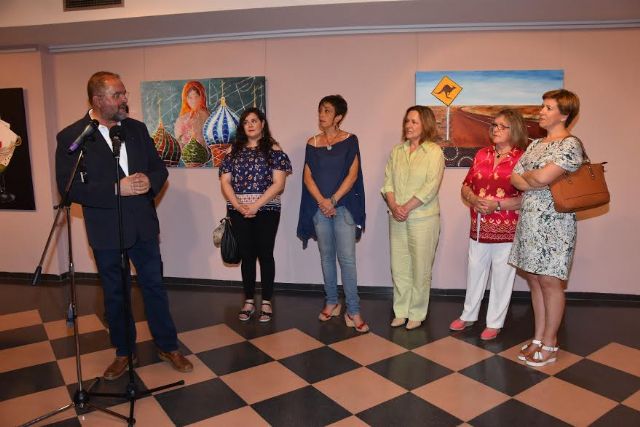 La exposición de los trabajos del programa 'La Cárcel Formación' permanecerá abierta hasta el 11 de junio en la sala de muestras 'Gregorio Cebrián'