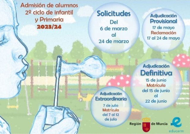 Hoy se abre el plazo para solicitar plaza en escuelas infantiles, colegios e institutos públicos y centros concertados