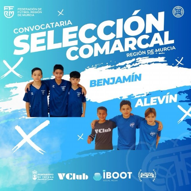 Deportes felicita a los 6 totaneros que participan este fin de semana en el Campeonato de Selecciones Comarcales de Fútbol Sala, en categoría alevín y benjamín