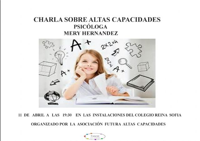 Mañana tendra lugar una charla sobre alta capacidades