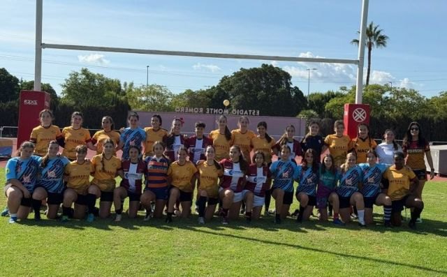 El club de rugby de Totana consigue la victoria en su primer partido de temporada