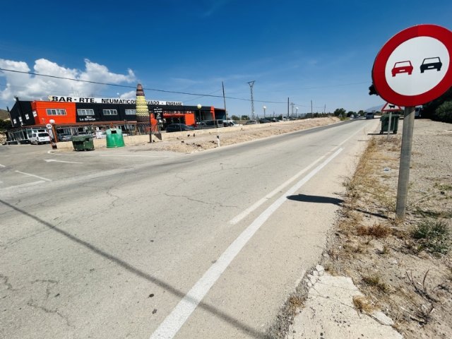 Se acondicionará el drenaje longitudinal de la carretera N-340 a la altura de “La Granja”, junto al paraje de la Venta de Melilla