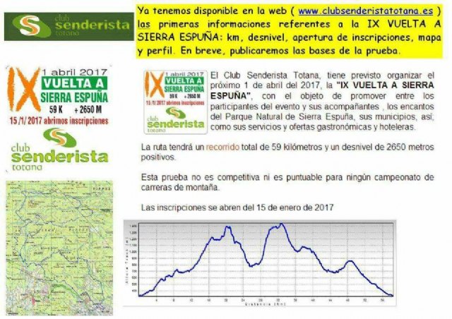 IX vuelta a Sierra Espuña