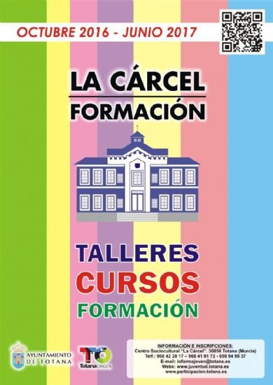 Programa 'La Cárcel Formación', que convocan las Concejalías de Juventud y Participación Ciudadana, para el curso 2016/2017