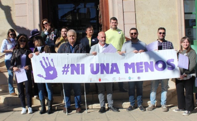 Totana celebra el acto institucional con motivo del Día Internacional de la Eliminación de la Violencia contra la Mujer