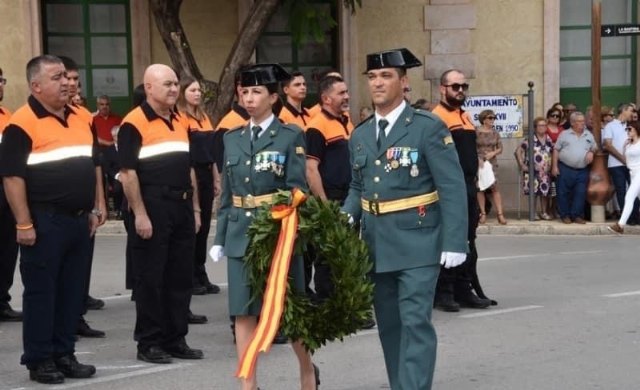 Totana volverá a celebrar el sábado 12 de octubre el acto institucional en homenaje a la Bandera de España con motivo del Día de la Fiesta Nacional