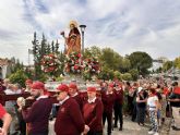 Más de un millar de peregrinos de Totana llegan a Mérida acompañados por la imagen de Santa Eulalia - Foto 23 Más de un millar de peregrinos de Totana llegan a Mérida acompañados por la imagen de Santa Eulalia - Foto 23